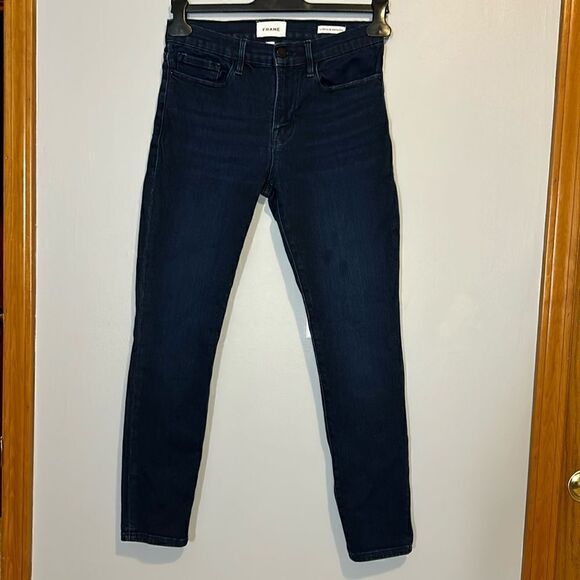 FRAME Le Skinny Jeanne Crop jeans size 28 BIN A - Picture 1 of 7